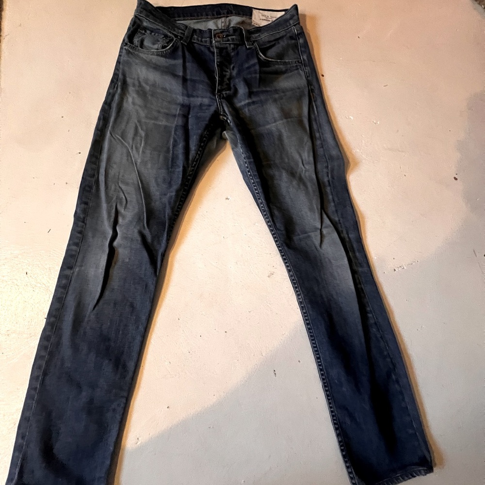 rag & bone jeans mens size 30 button fly